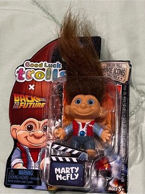 Good Luck Trolls Back to the Future Marty McFly Figure